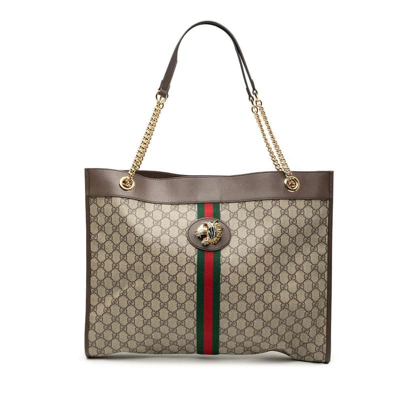 Gucci Large GG Supreme Rajah Tote