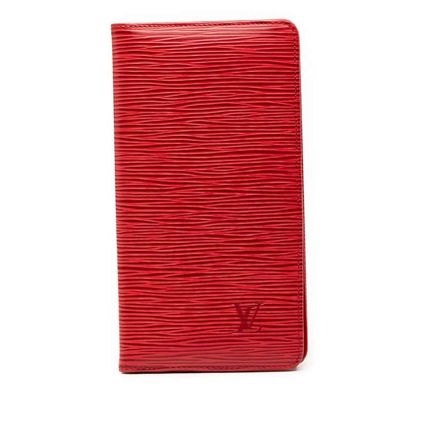 Louis Vuitton Epi Porte Cartes Credit Bifold Wallet