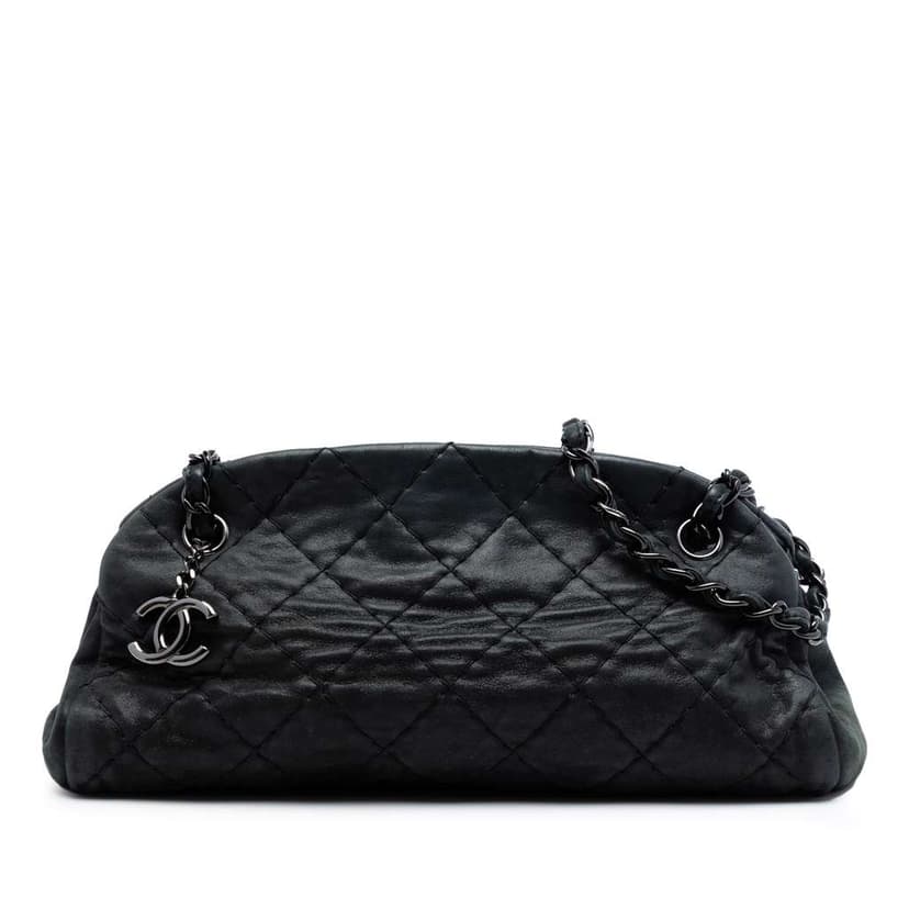 Chanel Small Calfskin Just Mademoiselle Bowling Bag