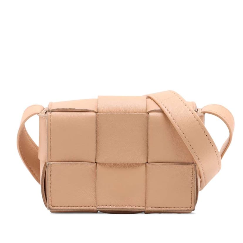 Bottega Veneta Candy Nappa Intrecciato Cassette Crossbody