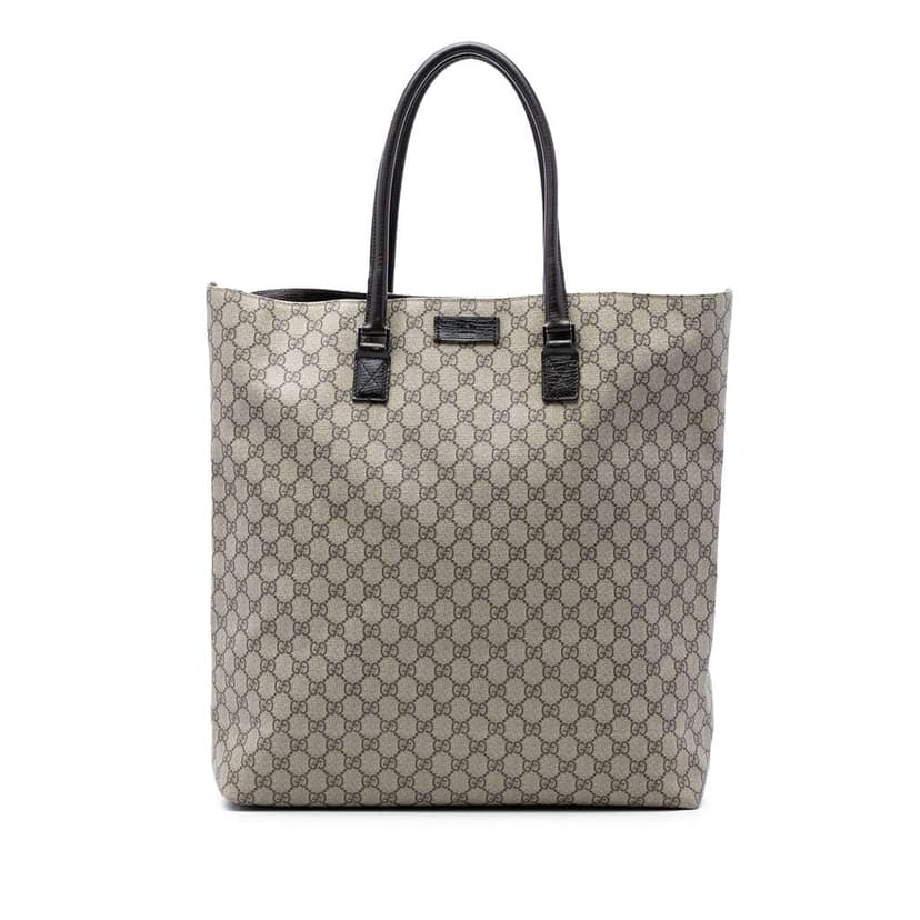 Gucci Extra Large GG Supreme Vertical Tote