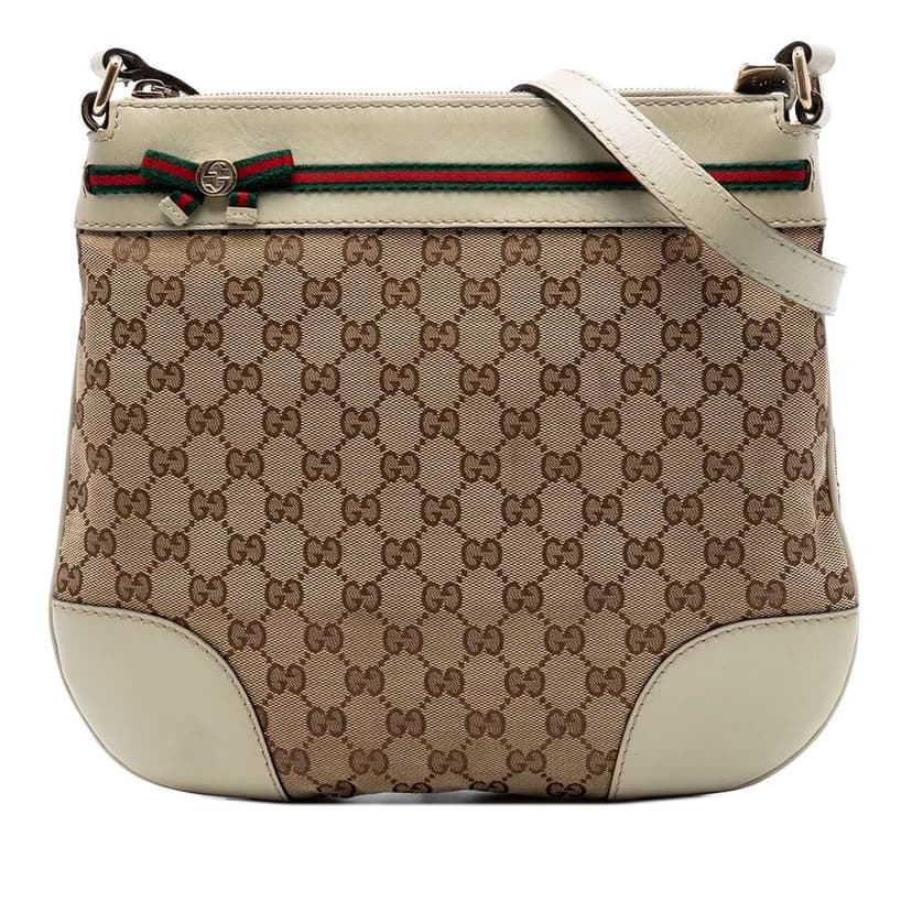 Gucci GG Canvas Web Mayfair Crossbody
