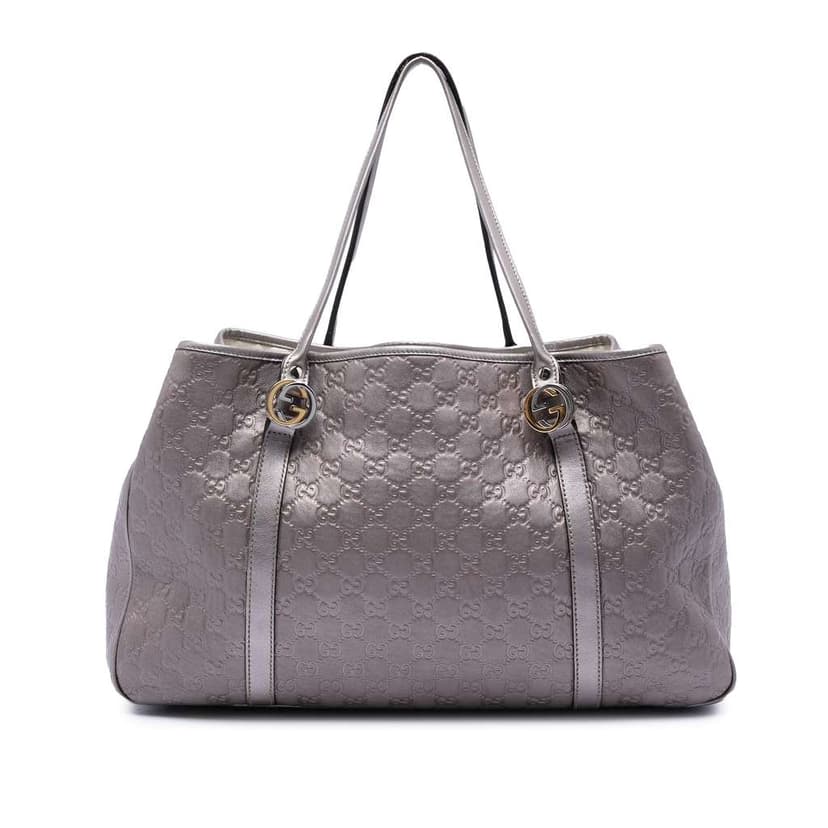 Gucci Large Metallic Guccissima Twins Tote