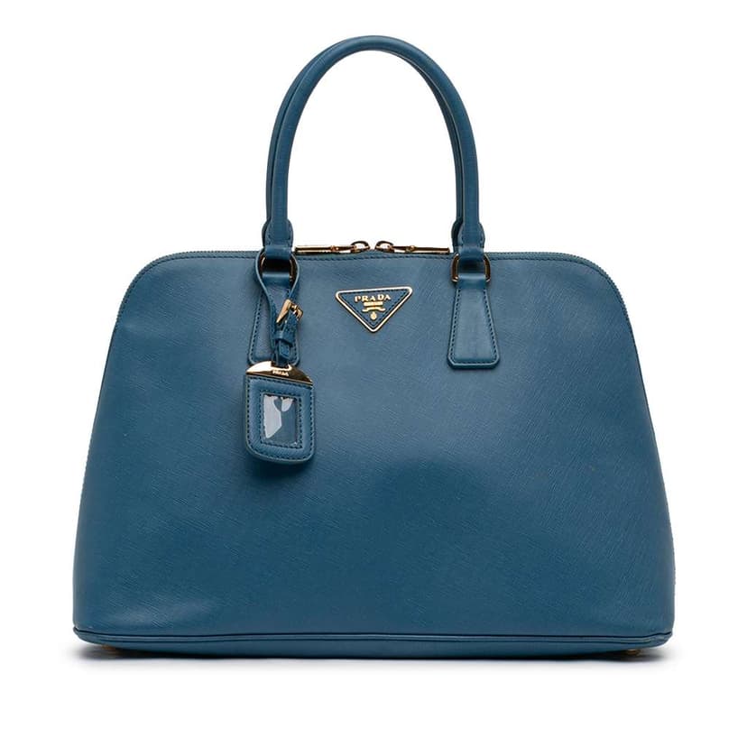 Prada Large Saffiano Lux Promenade Satchel