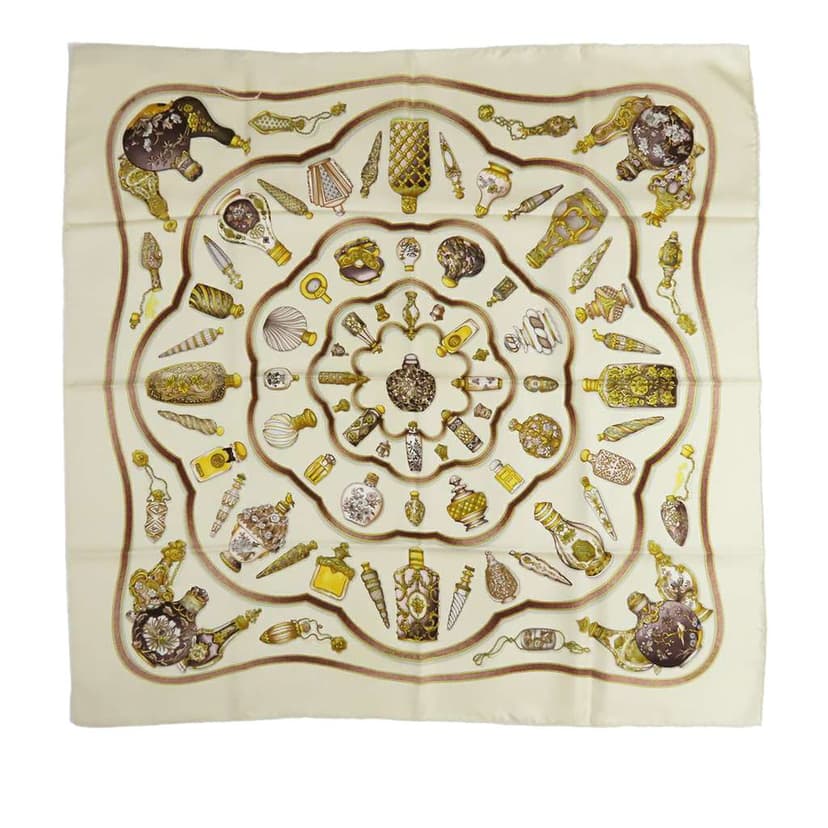 Hermès Qu Importe le Flacon Silk Scarf 90