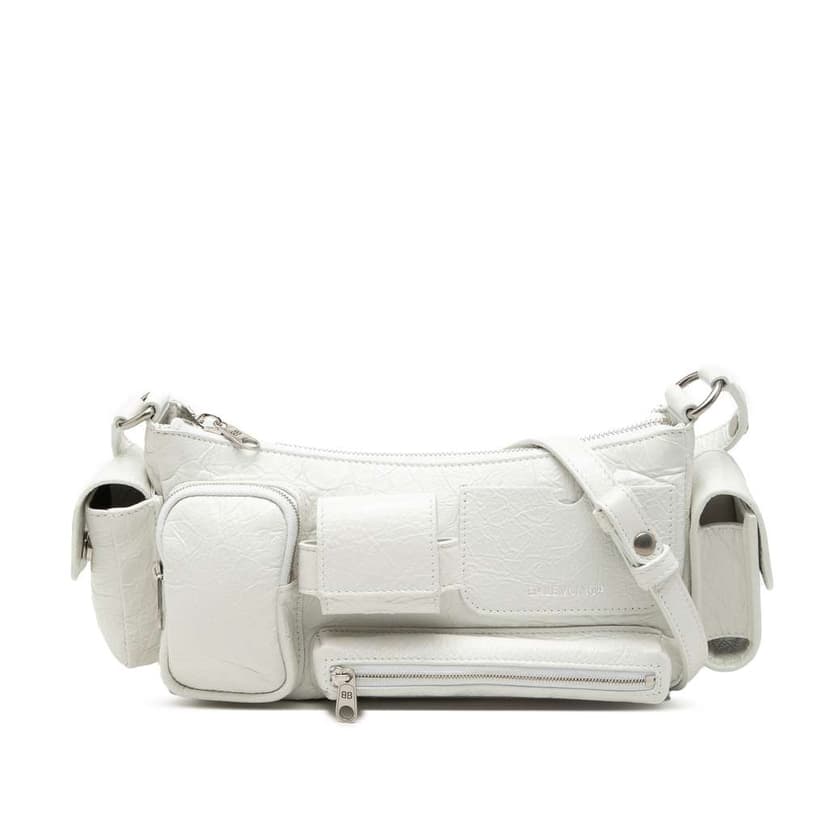 Balenciaga Small Lambskin Superbusy Sling Bag