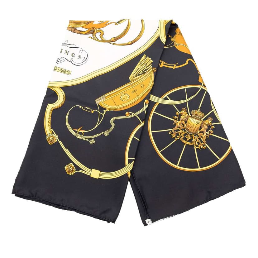 Hermès Springs Silk Scarf 90