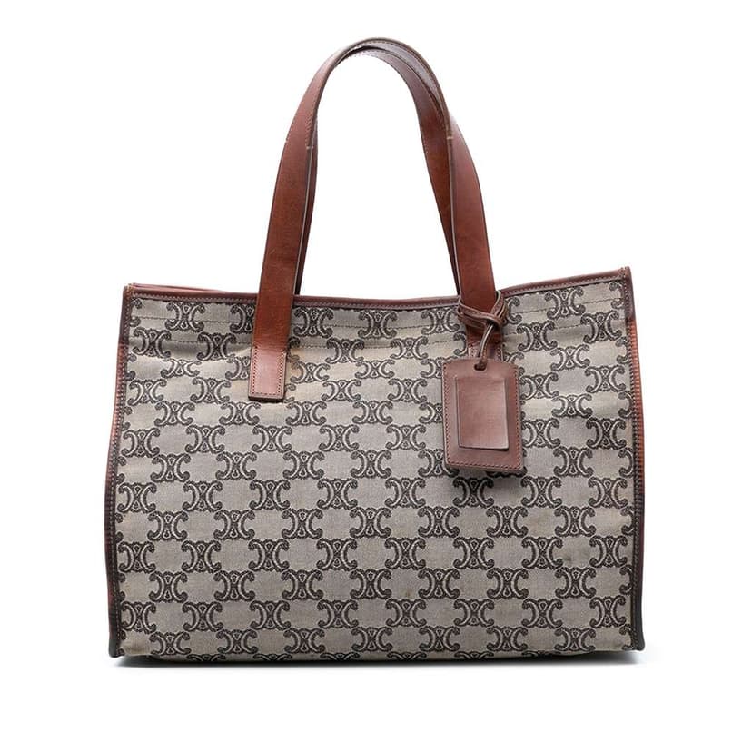 Celine Macadam Canvas Tote