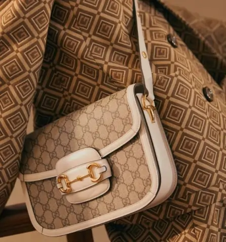 Designer clothing: Gucci 1955 horsebit bag