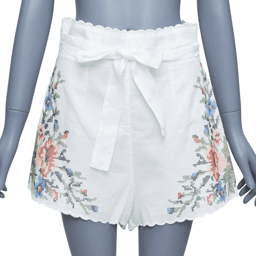 Zimmermann Juliette White Linen Very good condition - Front View