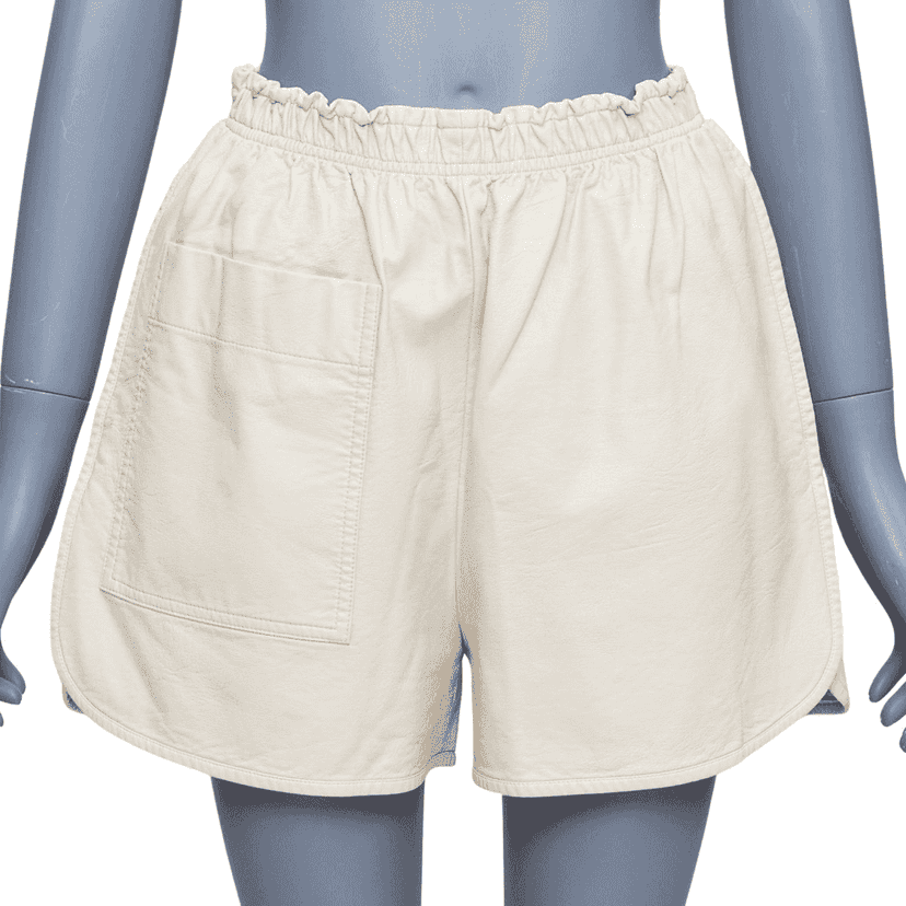 Stella McCartney Paisley Belted Shorts Beige Very good condition - Front View