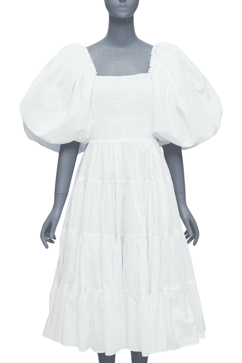 Aje Cherished White Cotton Very good condition - Front View