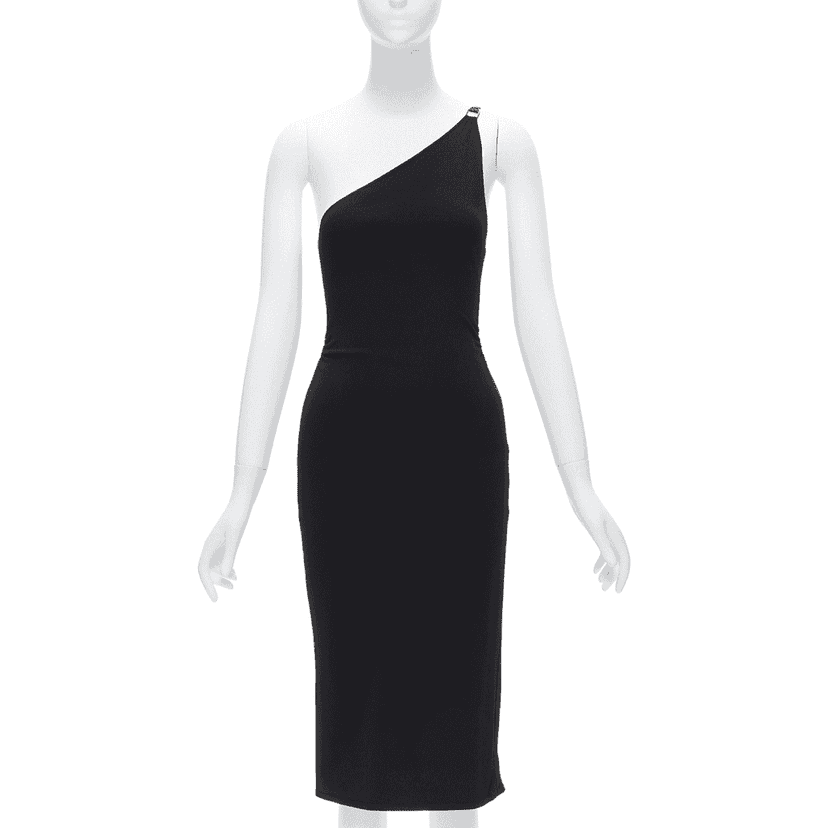 Gucci G Buckle Dress Black Never worn - Front View