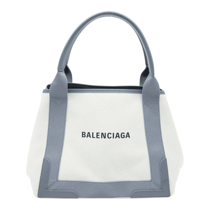 Balenciaga Navy XS Grey Cabas Bag Grey Fair condition - Front View