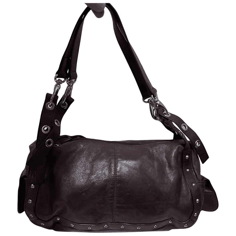 Balenciaga City Leather Brown Leather Very good condition - Front View