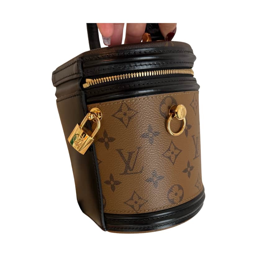 Louis Vuitton Like New LV Bag Brown Leather Very good condition - Front View