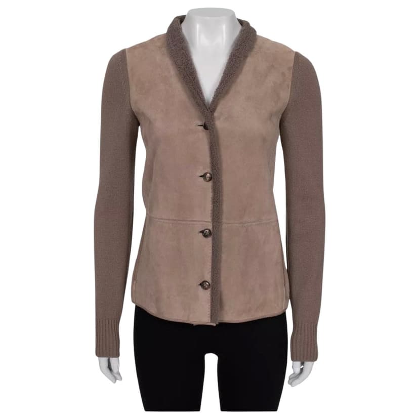 Loro Piana Luxe Lambskin Cardigan \