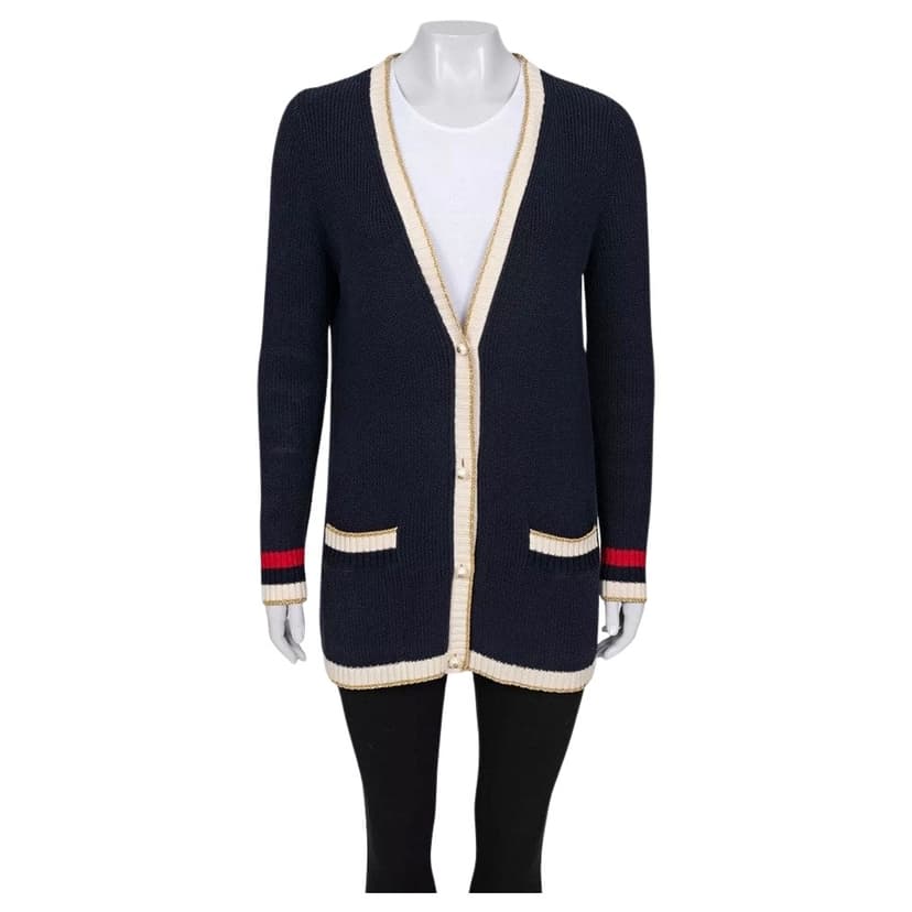 Gucci Straight Embroidered Cardigan