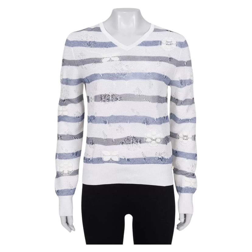 Chanel Semi Sheer Jumper