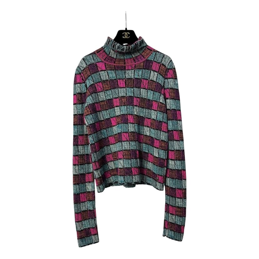 Chanel 2018 Paris Hamburg Striped Turtleneck