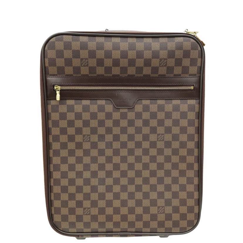 Louis Vuitton Pegase 45 Brown Canvas Gold Very good condition - Front View