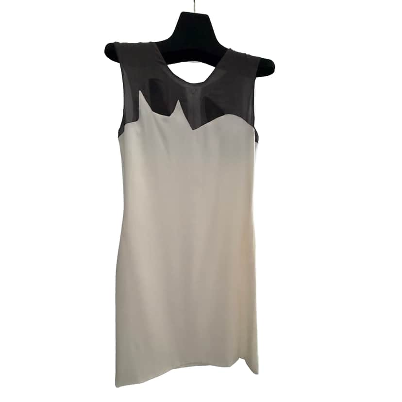 Yotam Solomon Original Runway Sample Grey Silk Very good condition - Front View