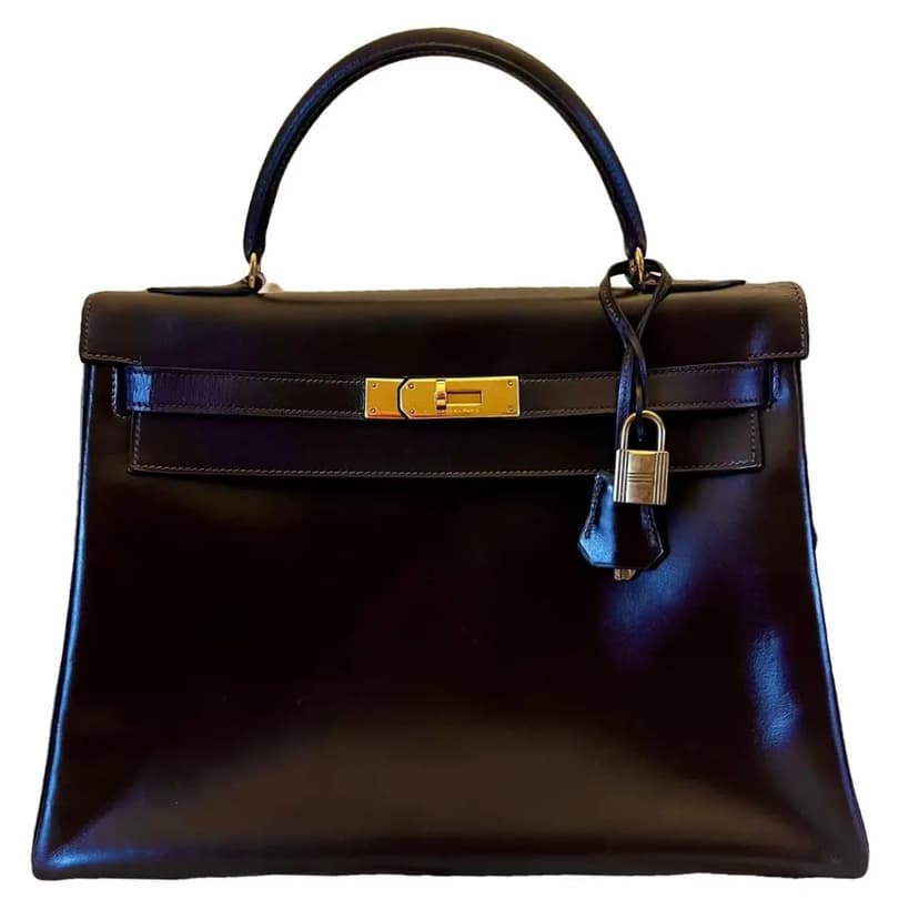 Hermès Kelly 32 Brown Box