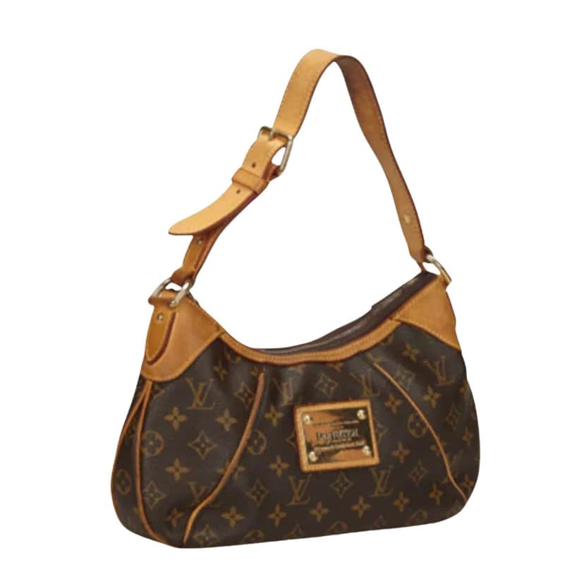 Louis Vuitton Monogram Thames PM Brown Canvas Leather Good condition - Front View