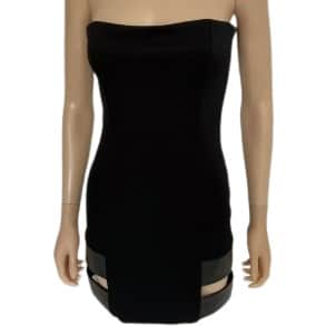 Unsigned Mini Dress Black Never worn - Front View