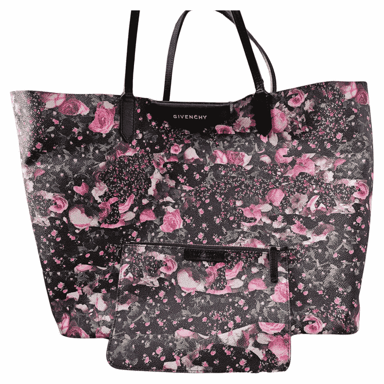 Givenchy Antigona Tote MultiColor Canvas Gold Good condition - Front View