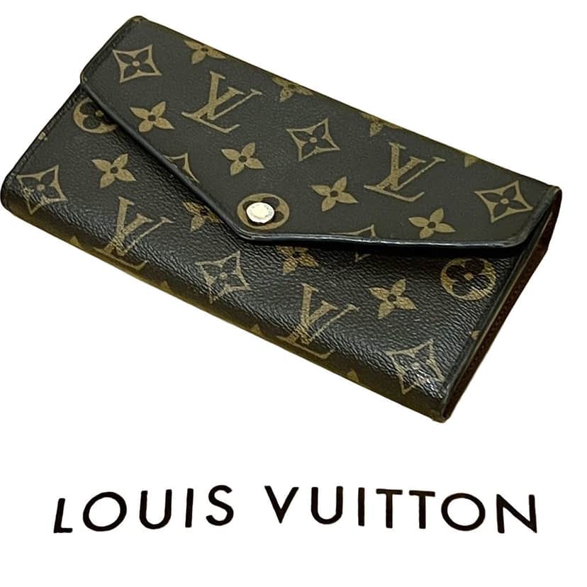 Louis Vuitton Sarah Brown Leather Good condition - Front View