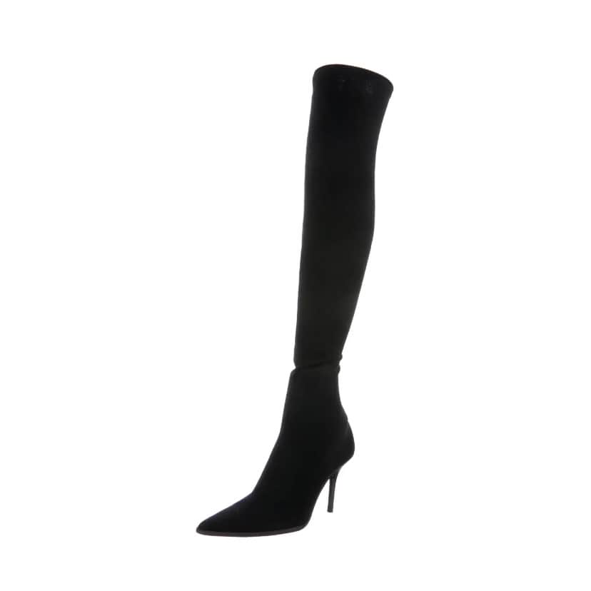 Michael Kors Over the Knee Boots Black Very good condition - Front View