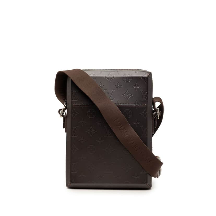 Louis Vuitton Monogram Glace Bobby Brown Leather Very good condition - Front View