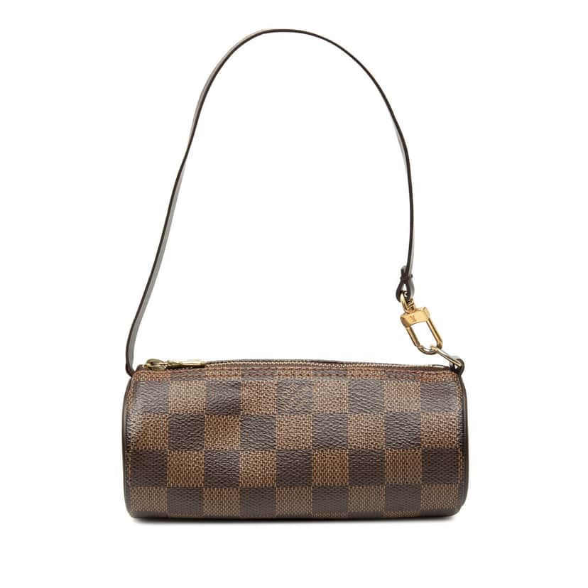 Louis Vuitton Damier Ebene Papillon Pochette Brown Good condition - Front View