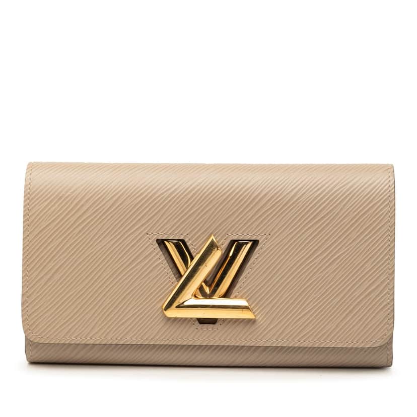 Louis Vuitton Epi Twist Long Wallet Beige Leather Very good condition - Front View