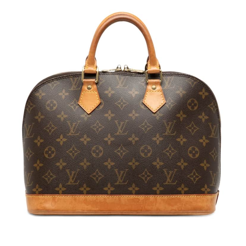 Louis Vuitton Monogram Alma PM Brown Very good condition - Front View