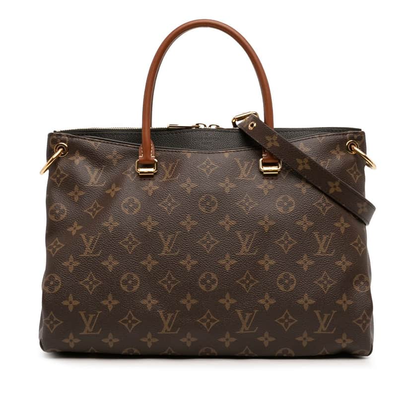 Louis Vuitton Monogram Pallas MM Brown Very good condition - Front View