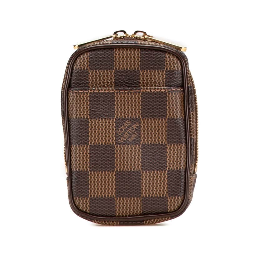 Louis Vuitton Damier Ebene Etui Okapi PM Brown Canvas Very good condition - Front View