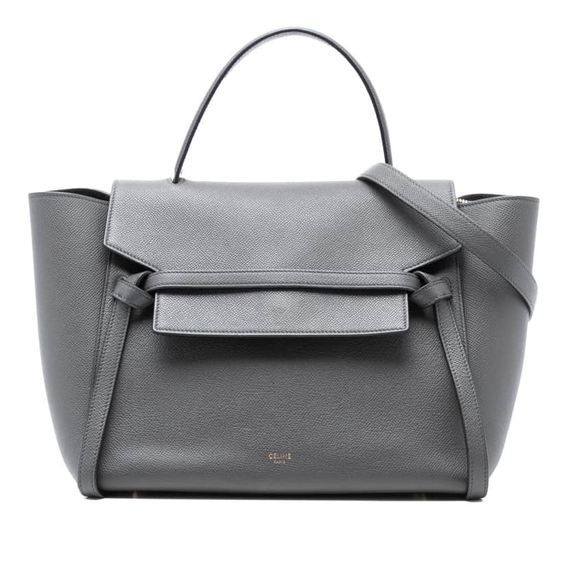 Celine Mini Grained Calfskin Belt Bag Other Leather Very good condition - Front View