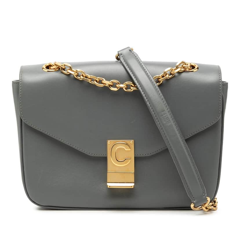 Celine Medium Calfskin C Crossbody Other Leather Very good condition - Front View