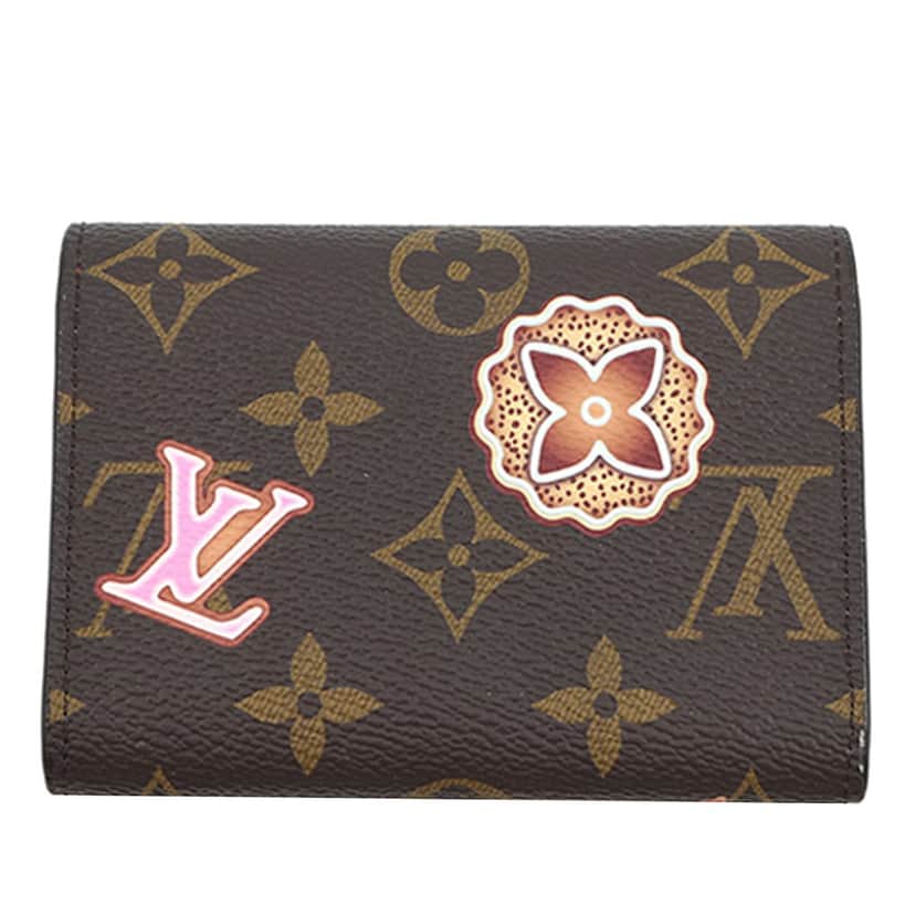 Louis Vuitton Monogram Christmas Animation Candy Factory Rosalie Coin Purse Brown Very good condition - Front View
