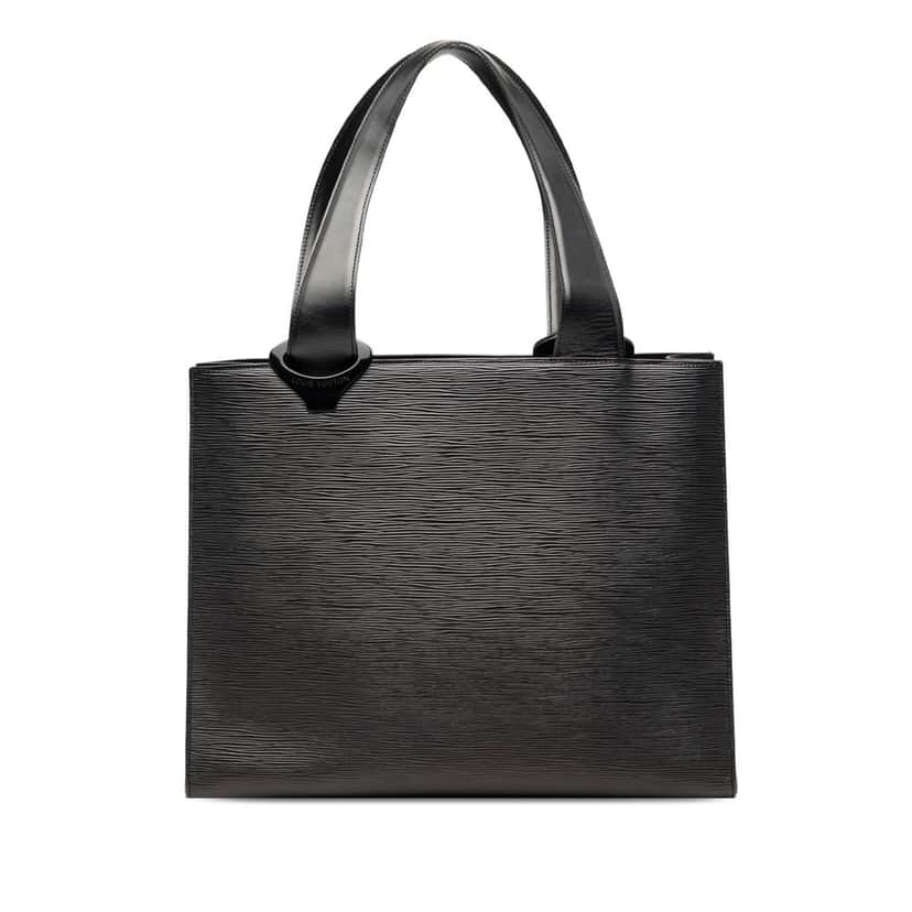 Louis Vuitton Epi Gemeaux Black Leather Good condition - Front View