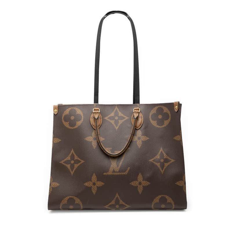 Louis Vuitton Monogram Reverse Giant OnTheGo GM Brown Very good condition - Front View