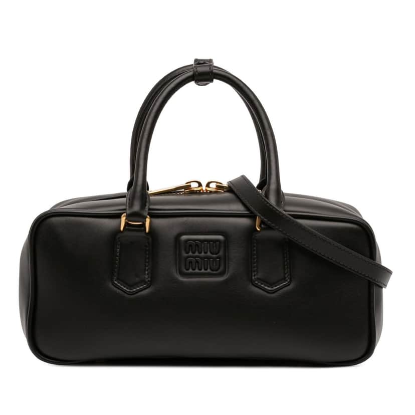 Miu Miu Leather Arcadie Satchel