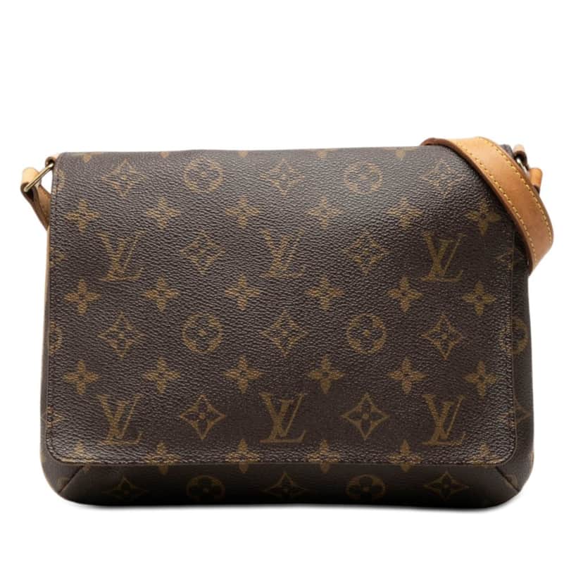 Louis Vuitton Monogram Musette Tango Short Strap Brown Very good condition - Front View