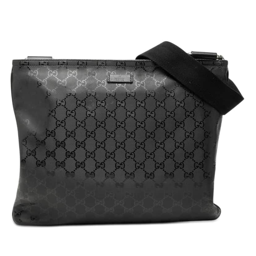 Gucci GG Imprime Crossbody Black Good condition - Front View