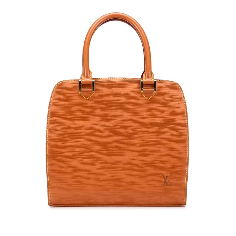 Louis Vuitton Epi Pont Neuf PM Brown Leather Very good condition - Front View