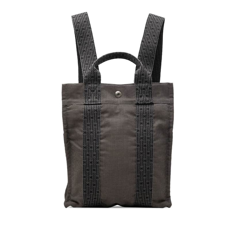 Hermès Canvas Herline Backpack PM Other Very good condition - Front View
