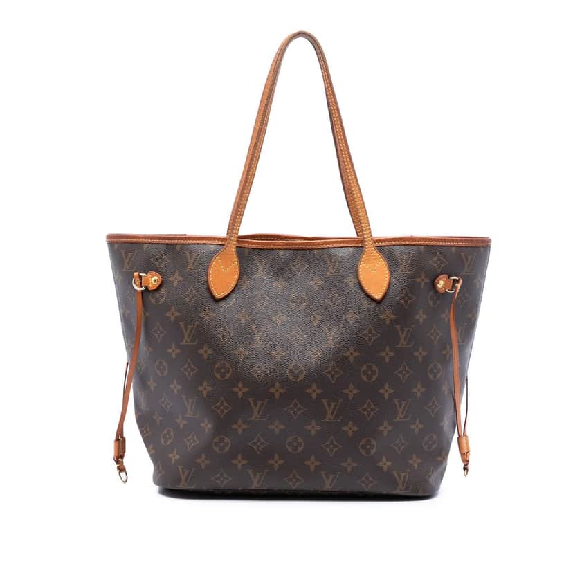 Louis Vuitton Monogram Neverfull MM Brown Very good condition - Front View