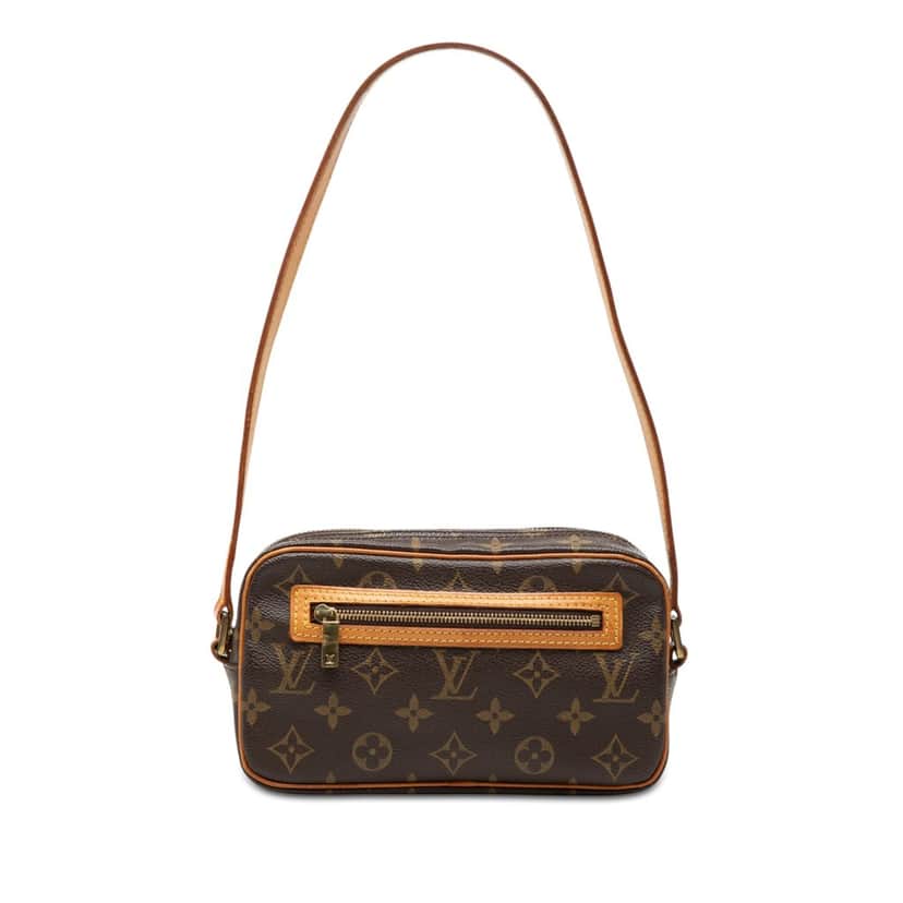 Louis Vuitton Monogram Pochette Cite Brown Very good condition - Front View